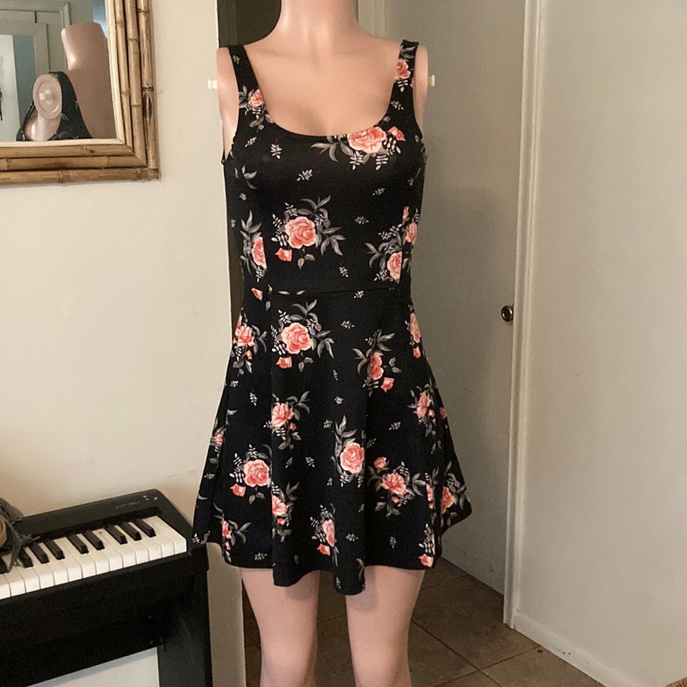 H&M floral mini dress